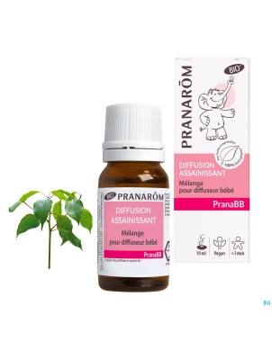 Pranabb assainissant melange diffuseur bebe   10ml