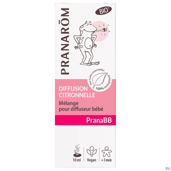 Pranabb citronella melange diffuseur bebe    10ml
