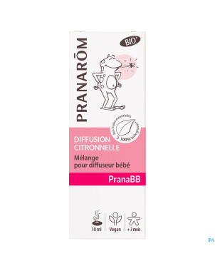 Pranabb citronella melange diffuseur bebe    10ml