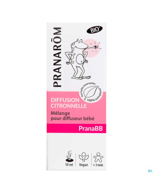 Pranabb citronella melange diffuseur bebe    10ml