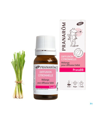 Pranabb citronella melange diffuseur bebe    10ml