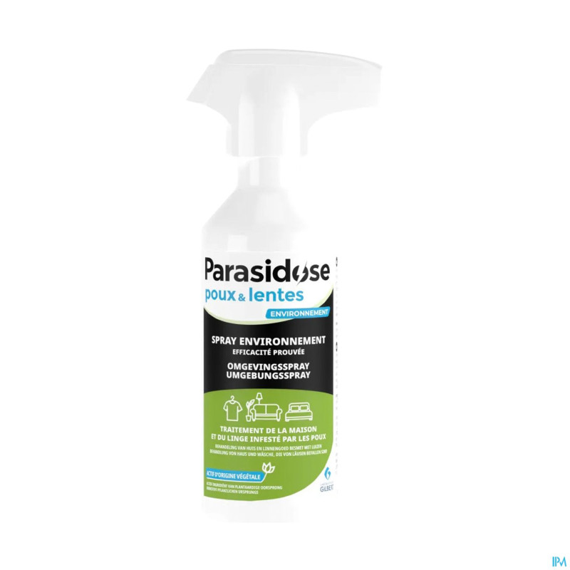 Parasidose spray environnement a/poux-lentes 250ml