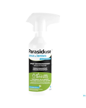 Parasidose spray environnement a/poux-lentes 250ml
