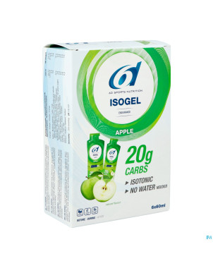 6d sixd isogel apple    6x60ml
