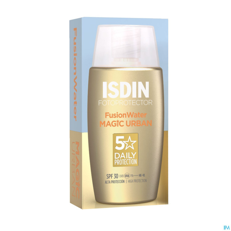 Isdin fotoprotector fusion water urban ip30   50ml