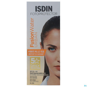 Isdin fotoprotector fusion water urban ip30   50ml