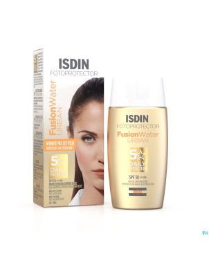 Isdin fotoprotector fusion water urban ip30   50ml