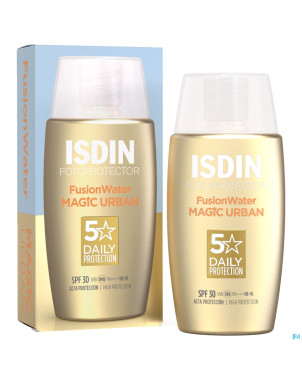 Isdin fotoprotector fusion water urban ip30   50ml