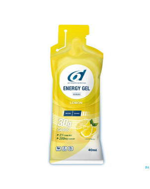 6d sixd energy gel lemon    6x40ml