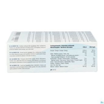 6d sixd energy gel red fruits 6x40ml