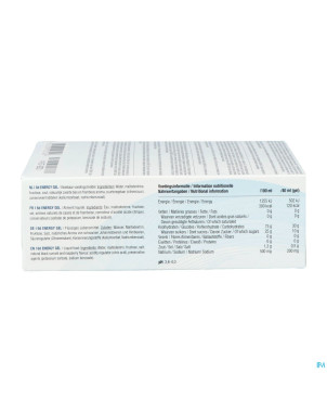 6d sixd energy gel red fruits 6x40ml