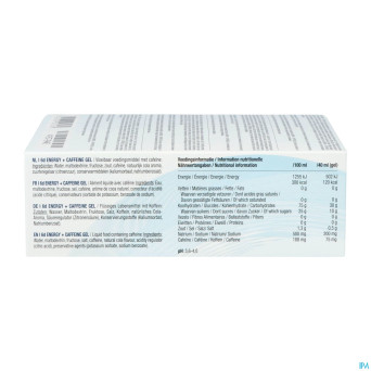 6d sixd energy + caffeine gel cola    6x40ml