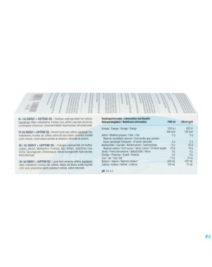 6d sixd energy + caffeine gel cola    6x40ml