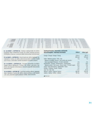 6d sixd energy + caffeine gel cola    6x40ml