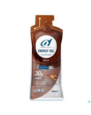 6d sixd energy + caffeine gel cola    6x40ml