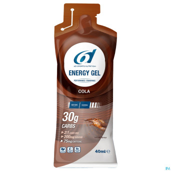 6d sixd energy + caffeine gel cola    6x40ml