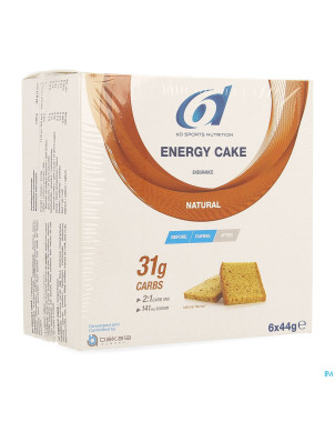 6d sixd energy cake    6x44g