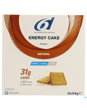 6d sixd energy cake    6x44g