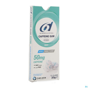 6d sixd caffeine gum mint    10