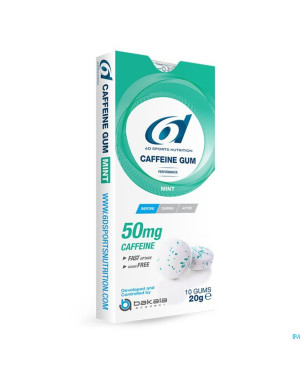 6d sixd caffeine gum mint    10