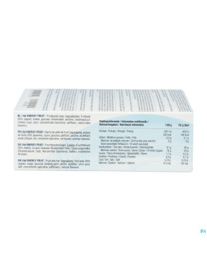 6d sixd energy fruit apple   12x32g