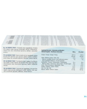 6d sixd energy fruit apple   12x32g