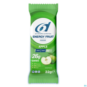 6d sixd energy fruit apple    32g