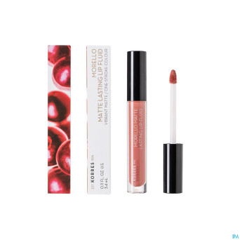Korres km morello matte lip 06 rom. nude 3,4ml