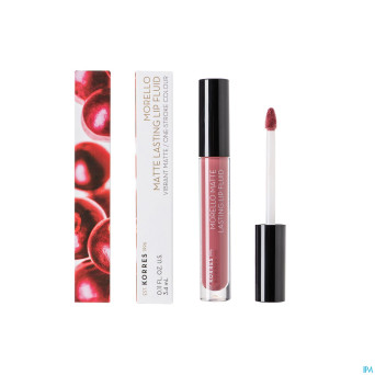 Korres km morello matte lip 10 dam. rose 3,4ml