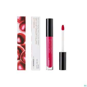 Korres km morello matte lip 29 straw. kiss 3,4ml