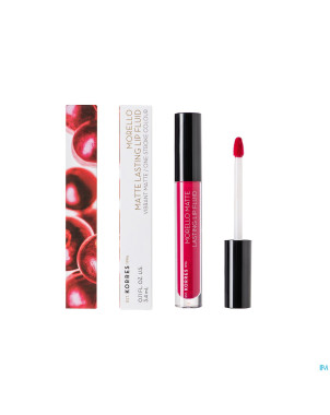 Korres km morello matte lip 29 straw. kiss 3,4ml
