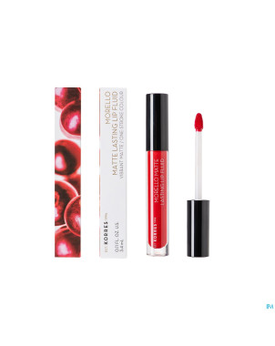 Korres km morello matte lip 53 red velvet 3,4ml