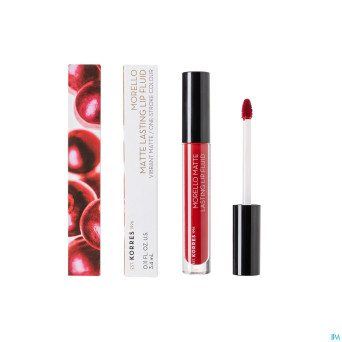 Korres km morello matte lip 59 brick red 3,4ml