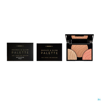 Korres km bronze & glow face palette champ.glow20g