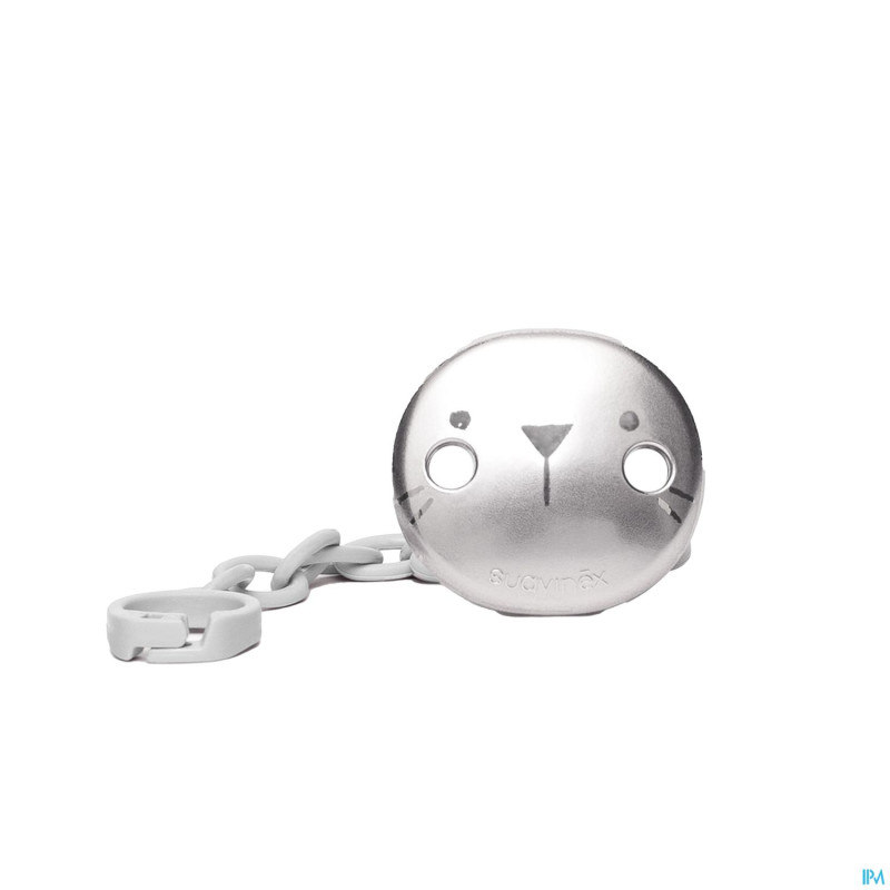 Suavinex hygge attache-sucette gris