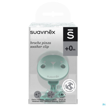 Suavinex hygge attache-sucette ruban vert