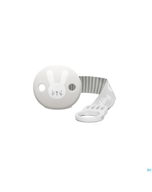 Suavinex hygge attache-sucette ruban gris