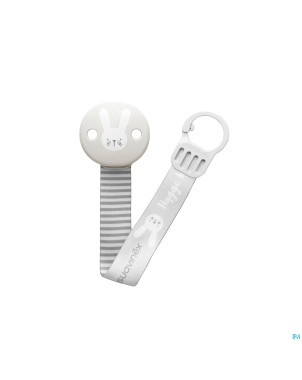 Suavinex hygge attache-sucette ruban gris