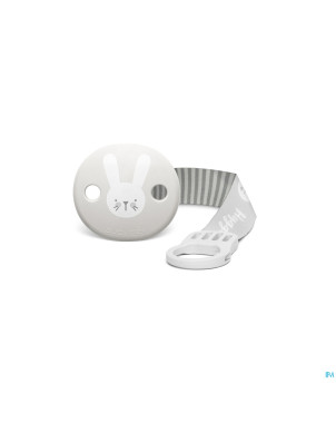 Suavinex hygge attache-sucette ruban gris