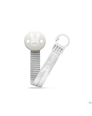 Suavinex hygge attache-sucette ruban gris