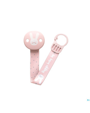 Suavinex hygge attache-sucette ruban rose