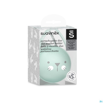 Suavinex hygge boite sucette duo vert