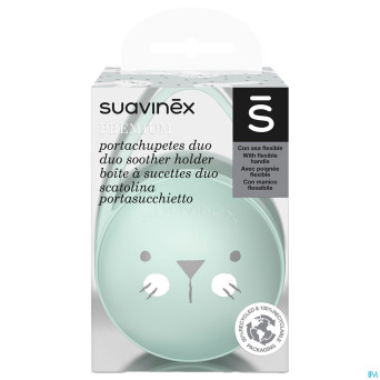 Suavinex hygge boite sucette duo vert