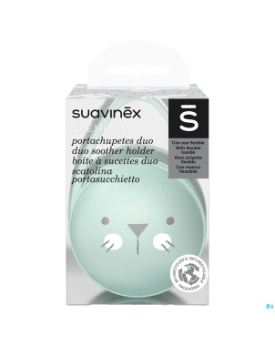 Suavinex hygge boite sucette duo vert