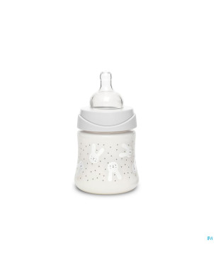 Suavinex hygge biberon silic. s 150ml lapins gris