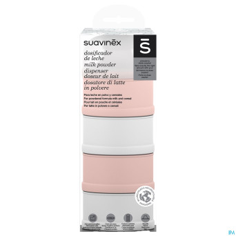 Suavinex hygge boites poudre lait rose