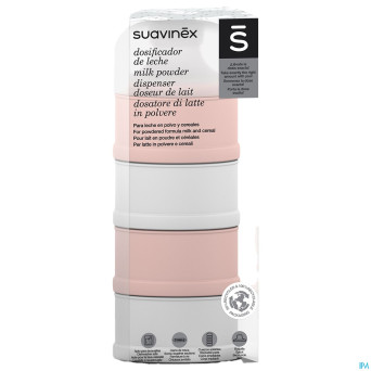 Suavinex hygge boites poudre lait rose