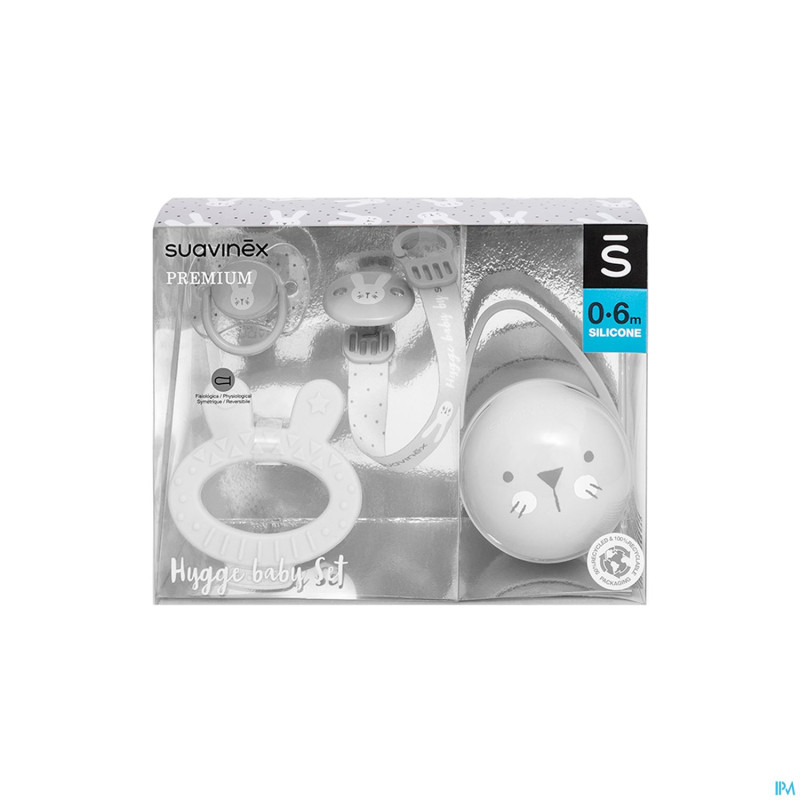 Suavinex hygge set cadeau gris