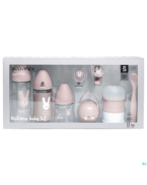 Suavinex hygge set cadeau welcome baby rose