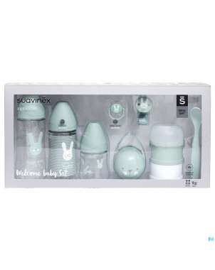 Suavinex hygge set cadeau welcome baby vert